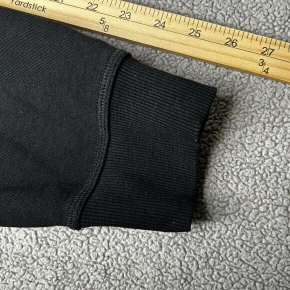 Ariat Rebar Workman Logo Sweatshirt Mens 2XL Tall Black Crewneck Fleece Pullover - Picture 7 of 14